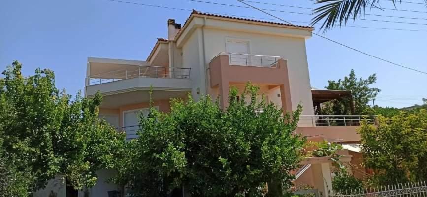 House,1000M From Beach Lagonisi Exterior foto