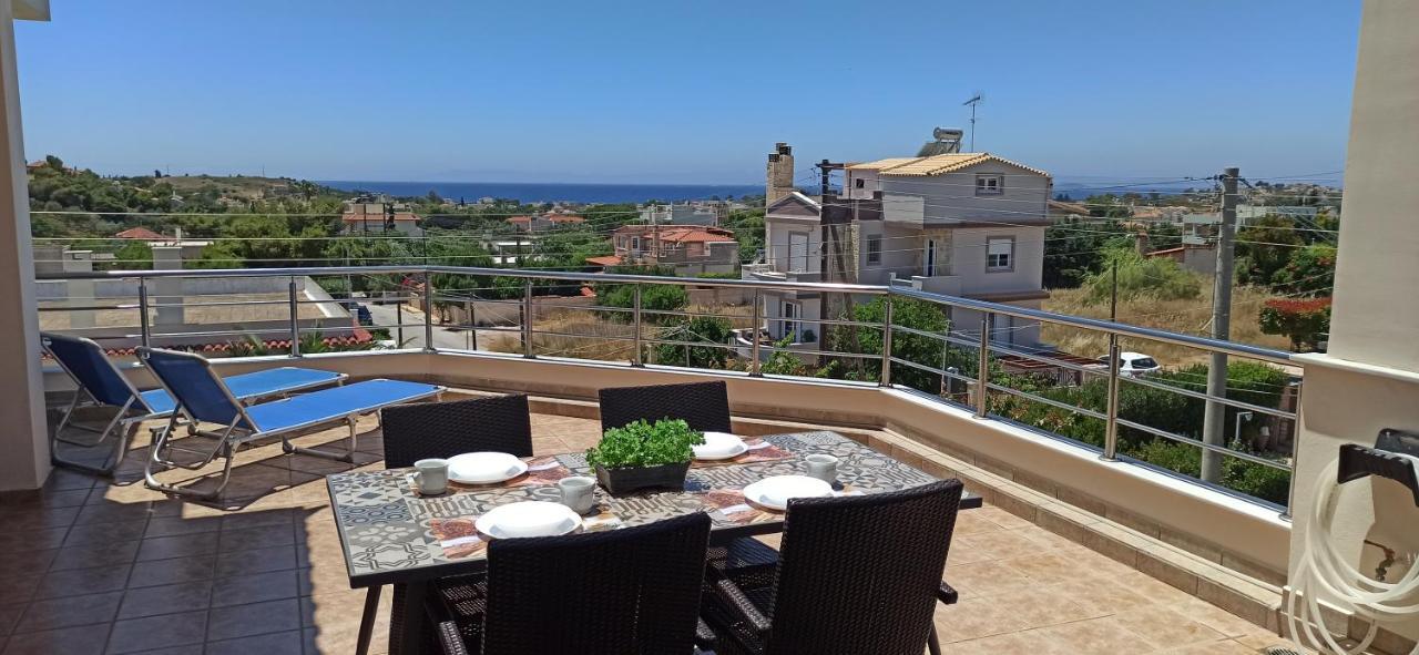 House,1000M From Beach Lagonisi Exterior foto