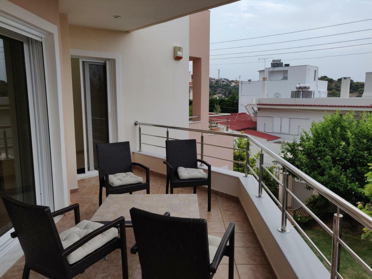 House,1000M From Beach Lagonisi Exterior foto