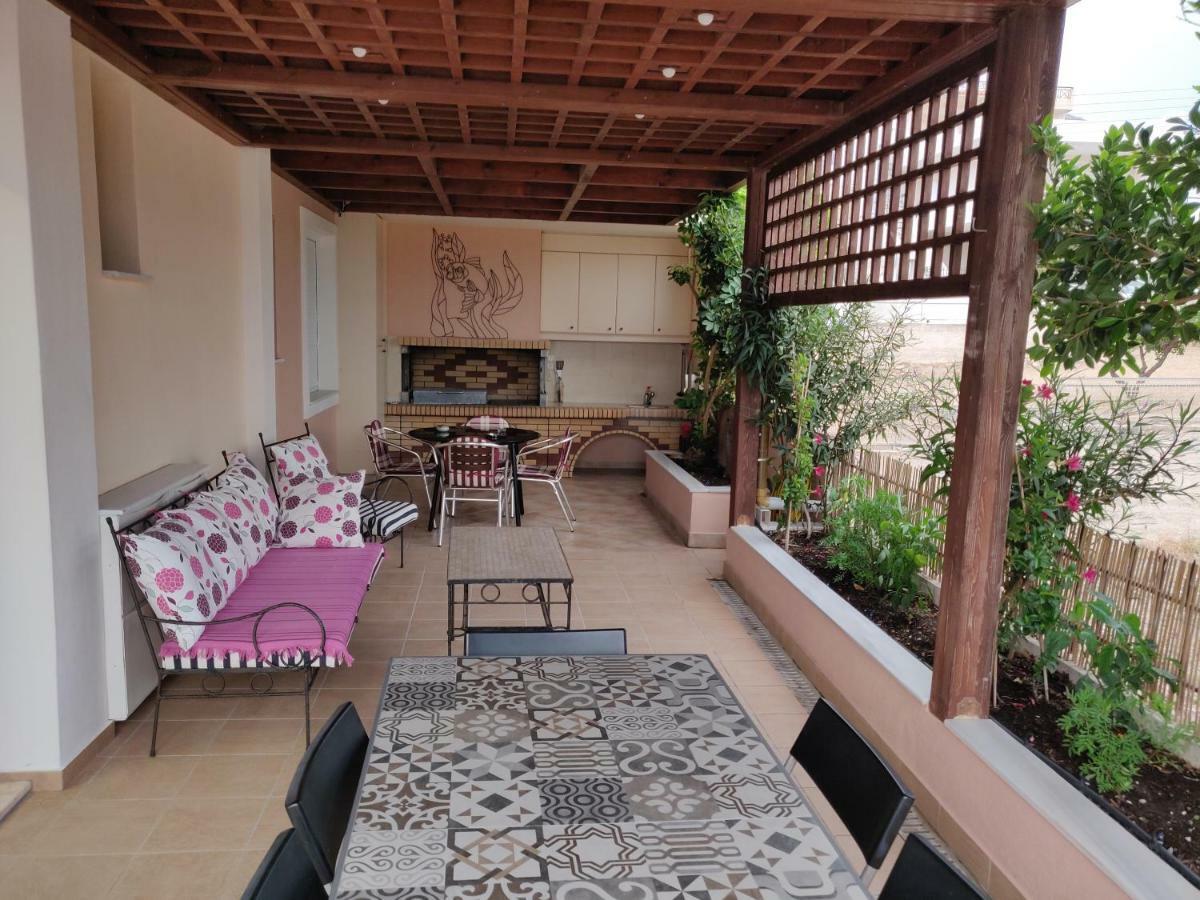 House,1000M From Beach Lagonisi Exterior foto